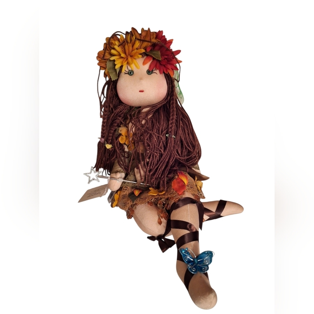 RARE Handmade My Enchanted Factory Soft Bodied Fairy Doll Magical Whimsical - Picture 6 of 12